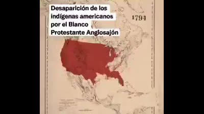 Así desaparecieron los indios en EEUU  Fueron exterminados desde la costa este al mismo paso que los anglos conquistaban territorios