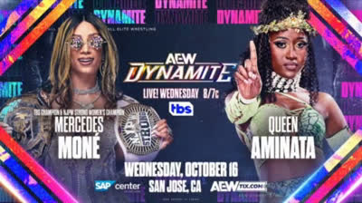 AEW: Mercedes Moné vs Queen Aminata  (TBS Championship)
