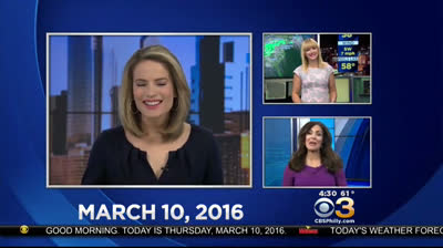 KYW CBS3 Eyewitness News This Morning 4:30AM open - March 10, 2016