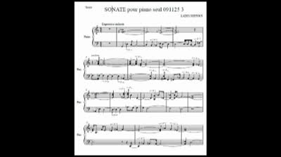 Sonate pour piano seul lades neffous 0911253