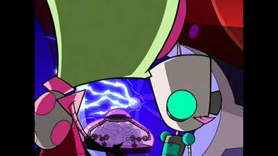 01x08 - Invasão do Cérebro do Cão Idiota + Porco de Borracha Muito, Muito Malvado [Invasor Zim]