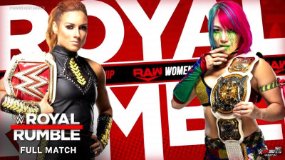 Asuka vs. Becky Lynch - Raw Women's Championship Match | Royal Rumble 2020
