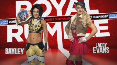 Lacey Evans vs. Bayley - SmackDown Women's Championship Match | Royal Rumble 2020