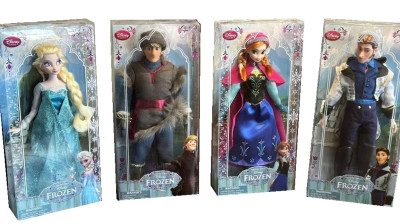 Frozen Elsa y Anna y el impostor de Olaf | Muñecas y juguetes con Andre para niñas y niños Podrás conseguirlas en el link de la descripción