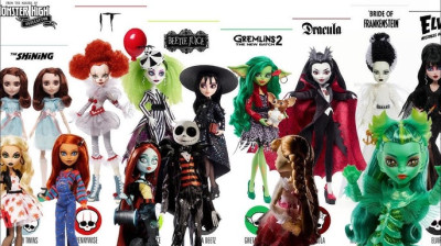 Todas Las Muñecas de La linea Monster High Skullector Podrás conseguirlas en el link que hay en la descripsión del video