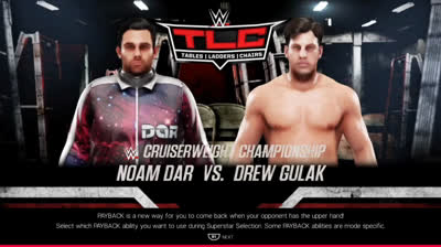 Drew Gulak vs Noam Dar (WWE 2K19)