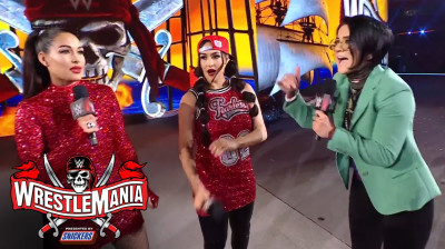 Bayley & The Bella Twins Segment | WrestleMania 37