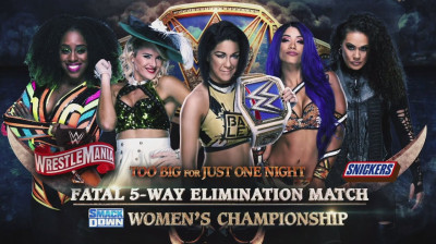 Fatal 5-Way SmackDown Women’s Championship Match | WrestleMania 36