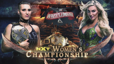Rhea Ripley vs. Charlotte Flair - NXT Women’s Championship Match | WrestleMania 36