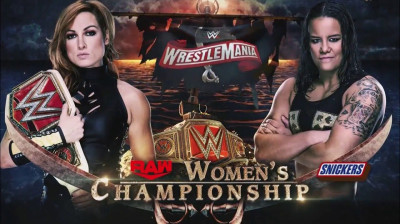 Becky Lynch vs. Shayna Baszler - Raw Women’s Championship Match | WrestleMania 36