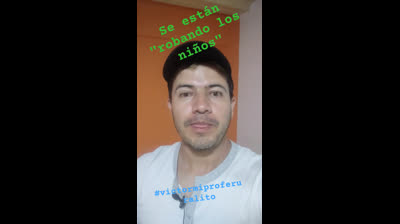 Se están "robando los niños" #victormiproferuralito