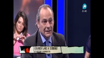 Eduardo García Serrano: "Soy falangista, única ideología que ha traído la justicia social a España"