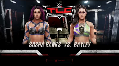 Sasha Banks vs Bayley (WWE 2K19)
