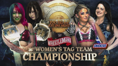 The Kabuki Warriors vs. Alexa Bliss & Nikki Cross - WWE Women’s Tag Team Championship Match | WrestleMania 36
