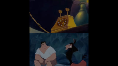 Robyn starling Pacha and Kuzco Llama