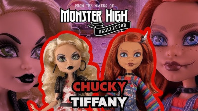 Chucky y Tiffany Monster High Skullector. Consigue estas muñecas en el link del video