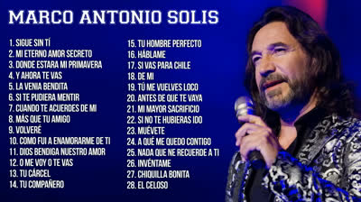 Marco Antonio Solis — Exitos (Live Album)