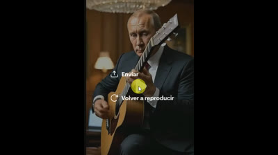 PUTIN TOCANDO LA GUITARRA