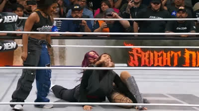 Merceded Mone and Kris Statlander Brawl Before Full Gear