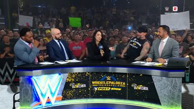 AJ Lee and CM Punk Post Match Interview