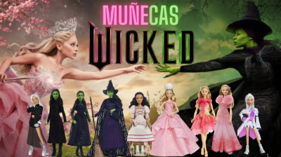 Wicked Glinda y Elphaba Collector Muñecas. Consigue estas muñecas en el enlace de la descripción del video