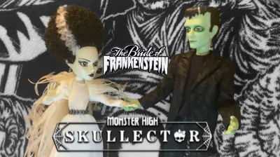 La novia de Frankenstein Monster High Skullector. Consigue esta muñeca en el link de la descripción.