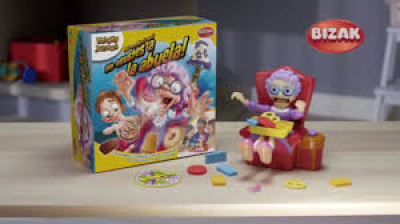 Juego No Despiertes A La Abuela Bizak. Consigue el juguete en el link de la descripción del video.