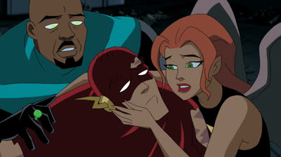 Liga da Justiça Sem Limites T01-EP25 (Divididos caímos)