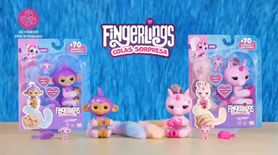 FINGERLINGS COLAS SORPRESA BIZAK Consigue este juguete en el link de la descripción del video.