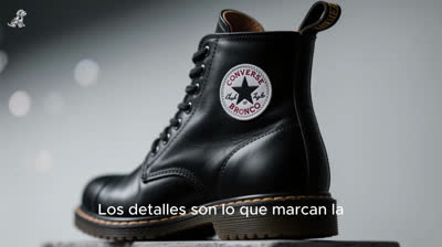 Las botas para amantes de lo retro son de #Converse y #Tyler