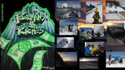 Poor Man’s Riches: Sci e snowboard locali a Jackson Hole – Film