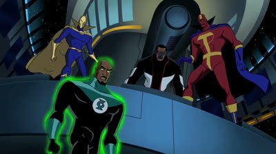 Liga da Justiça Sem Limites T02-EP08 (O grande roubo do cérebro)