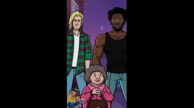 Fighting Crime With Kurt Cobain, Bob Marley, James Brown, Jim Brown in Cartoon Animation!