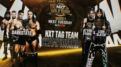NXT Gold Rush _Nov 18, 2025 - Dark State Vs Leon Slater & Je'von Evans _ NXT Tag Team Championship Match