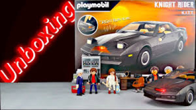 PLAYMOBIL "KNIGHT RIDER"  "EL COCHE FANTÁSTICO" Consiguelo en el link de la descripción del video.