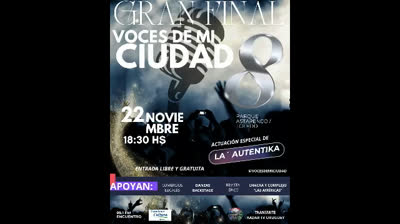 8 Edicion de Voces de mi Ciudad gala Final  parte 1