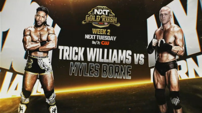 NXT Gold Rush _ Nov 25, 2025 - Trick Williams Vs Myles Borne _Iron Survivor Qualifying Match _Winner Advances To NXT Deadline