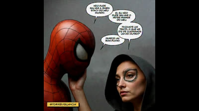 SPIDERMAN AND SPIDERWOMAN