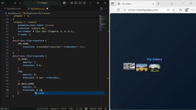 Cómo crear una Flip Gallery con HTML y CSS - Web development