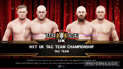 Fabian Aichner & Marcel Bartel vs Oney Lorcan & Danny Burch (WWE 2K19)