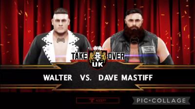 WALTER vs Dave Mastiff (WWE 2K19)