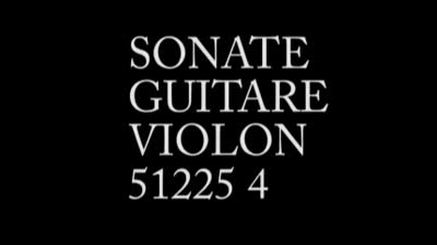 Sonate pour piano et violon 512254
