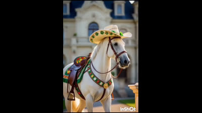 Caballos de la pradera americana