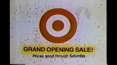 Target Department Store "Grand Opening Sale" Commercial (1982)