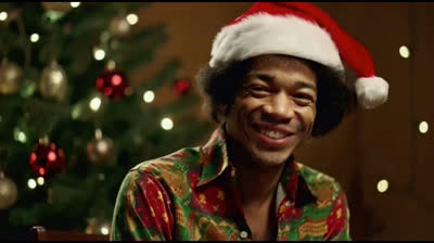 SANTA JIMI HENDRIX