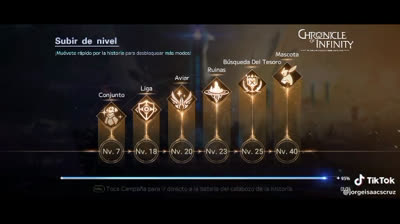 Jugando crónicas del infinito en el celular