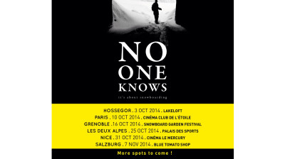 No One Knows: Aventura de descida na neve profunda – Documentário