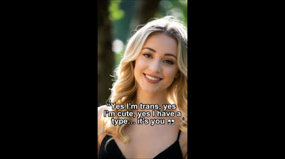 “Yes I’m trans, yes I’m cute, yes I have a type… it’s you ?