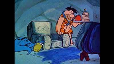 i Flintstones 1x03 Due amici una piscina