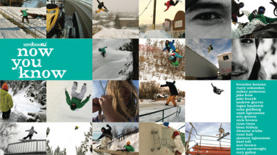 Now You Know: Film de snow 3D du Sandbox Crew